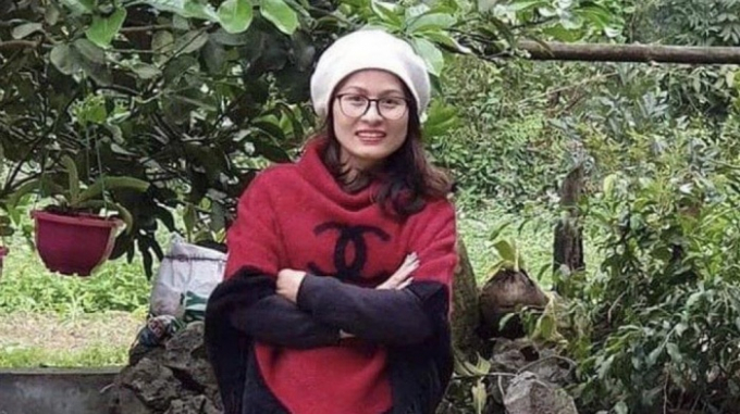 Bị can Lê Thị Thương trước khi bị truy nã.