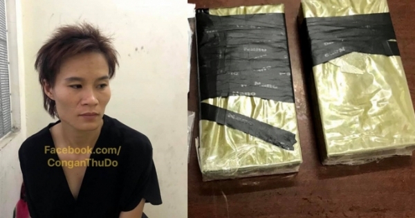 Hà Nội: Khởi tố, bắt tạm giam đối tượng vận chuyển 980,26 gam heroin và 19,460g ma túy tổng hợp