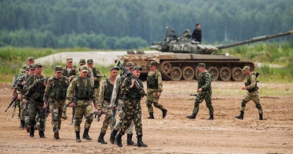 Lực lượng hùng hậu tham gia tập trận tại Nga