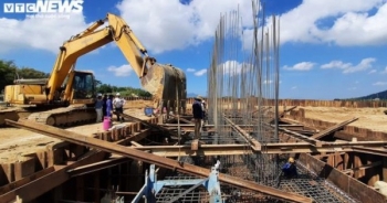 Cận cảnh dự án đập dâng 1.500 tỷ đồng ở Quảng Ngãi 