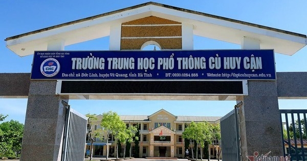 Một thí sinh tăng 22,5 điểm thi tốt nghiệp THPT sau phúc khảo ở Hà Tĩnh