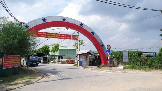 Cụm công nghiệp làng nghề xã Dương Liễu (huyện Hoài Đức, Hà Nội).