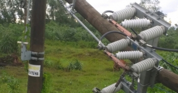 EVNCPC khẩn trương xử lý sự cố lưới điện do bão số 5 gây ra