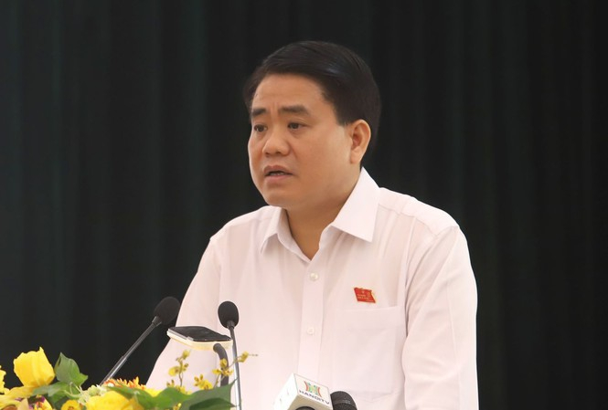 Ông Nguyễn Đức Chung - Cựu Chủ tịch UBND TP Hà Nội.