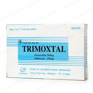 Thu hồi toàn quốc thuốc Trimoxtal 500/250 do Công ty Dược Minh Hải sản xuất