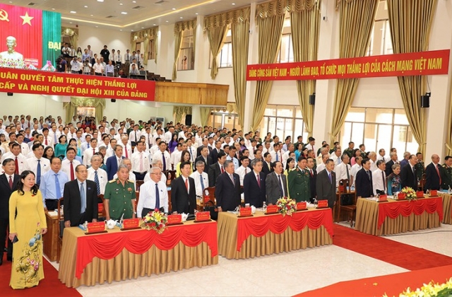 Khai mạc Đại hội đại biểu Đảng bộ tỉnh An Giang lần thứ XI