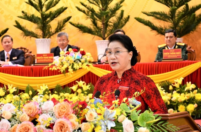Chủ tịch Quốc hội Nguyễn Thị Kim Ngân chỉ đạo Đại hội Đảng bộ Cần Thơ