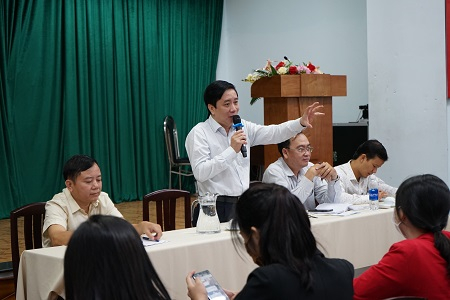 Ông Lê Minh Hải – Phó Trưởng ban Ban Quản lý An toàn thực phẩm TP HCM.