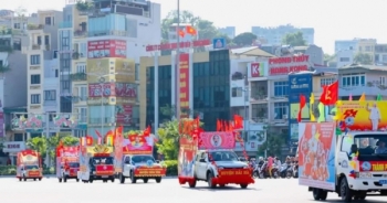 Quảng Ninh: Rực rỡ cờ hoa chào mừng Đại hội Đại biểu Đảng bộ tỉnh lần thứ XV