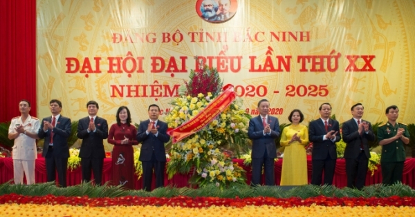 Khai mạc đại hội đảng bộ tỉnh Bắc Ninh nhiệm kỳ 2020-2025