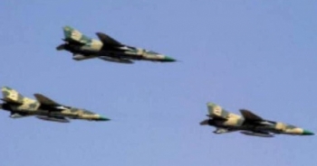 Chiến đấu cơ Nga - Syria dội bom tiêu diệt các hang ổ IS ở Homs