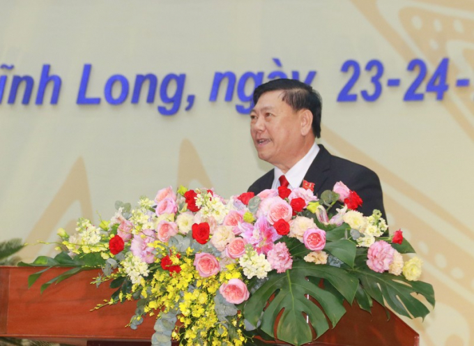 Ông Trần Văn Rón tái đắc cử Bí thư Tỉnh ủy Vĩnh Long.