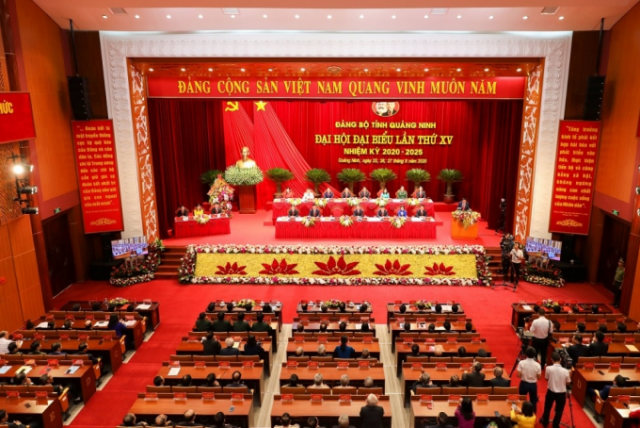 Khai mạc Đại hội Đảng bộ tỉnh Quảng Ninh lần thứ XV, nhiệm kỳ 2020-2025