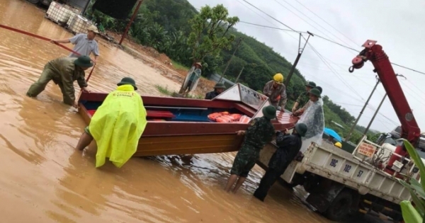 2 người chết, 7 người bị thương do mưa lũ ở Phú Thọ
