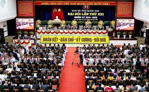 Đại hội đại biểu Đảng bộ tỉnh Quảng Nam diễn ra từ từ ngày 11 đến 13/10
