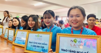 Novaland tiếp tục chuỗi hoạt động hỗ trợ giáo dục và đào tạo tại tỉnh Bình Thuận