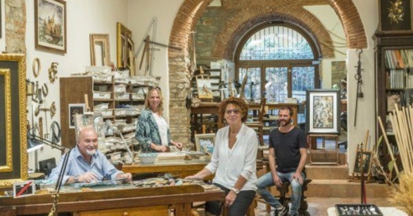 Dòng họ bảo tồn nghệ thuật tranh khảm đá ở Ý