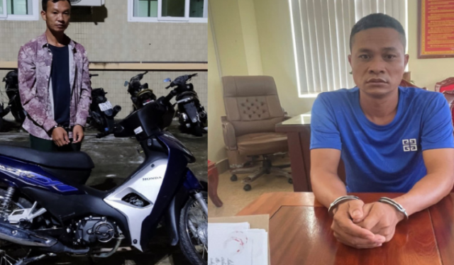 Quảng Ninh: Từ nguồn tin trình báo, Công an tóm gọn hai đối tượng trộm cắp xe máy