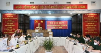Thứ trưởng Bộ Quốc phòng kiểm tra công tác phòng, chống dịch bệnh tại Tây Ninh