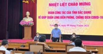 Bắc Giang cử 806 y, bác sĩ hỗ trợ Hà Nội chống dịch
