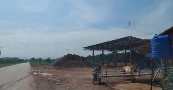 Doanh nghiệp Hưng Thịnh Bắc Giang xây dựng cây xăng không phép tại huyện Lục Nam