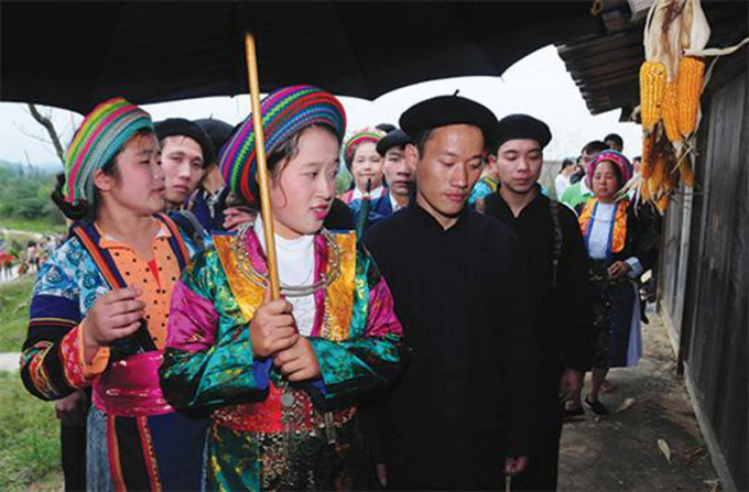 Đám cưới của người H’Mông.