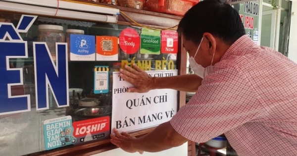 Một số quận, huyện tại Hà Nội được nới lỏng các hoạt động hàng quán, chỉ được bán mang về