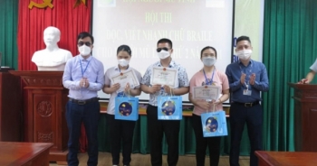 Hội Người mù Bắc Ninh tổ chức Hội thi đọc, viết nhanh chữ Braille lần thứ II