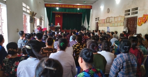 Vĩnh Phúc: Giải quyết 129 vướng mắc trong dồn thửa đổi ruộng tại huyện Bình Xuyên