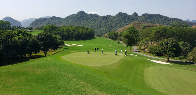 Một góc dự án sân golf Kim Bảng tại thị trấn Ba Sao, huyện Kim Bảng. Ảnh minh họa.