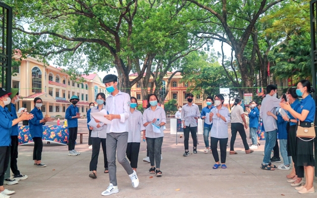 Bắc Giang có 70 bài thi đạt điểm 10 trong Kỳ thi tốt nghiệp THPT năm 2021 đợt 2