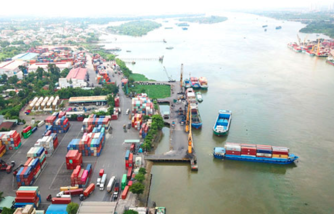 Cảng biển tại Đồng Nai.