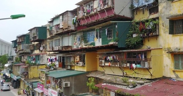 100.000 hộ dân đang sống tại các chung cư cũ