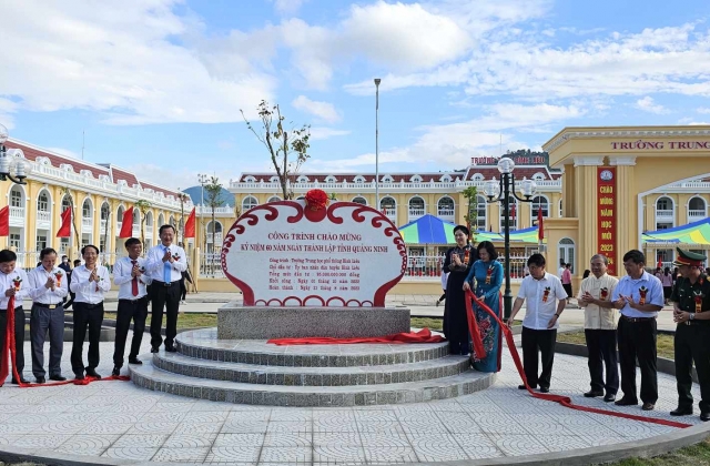 Khánh thành Trường THPT Bình Liêu chào mừng 60 năm ngày thành lập tỉnh Quảng Ninh