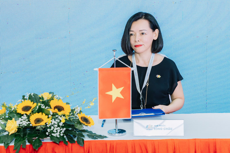 Bà Nguyễn Bạch Điệp - Chủ tịch Hội đồng quản trị FPT Retail kiêm Tổng giám đốc của FPT Long Châu.