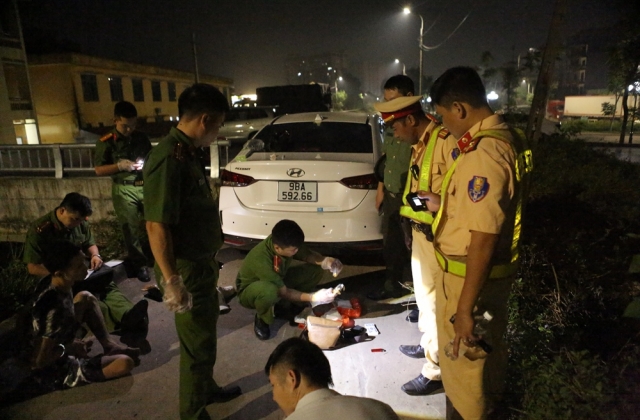 Công an TP Bắc Giang bắt giữ 2 đối tượng tàng trữ ma túy