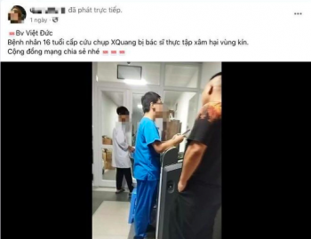 Bộ Y tế vào cuộc vụ nhân viên chụp X-Quang Bệnh viện Việt Đức bị tố sàm sỡ nữ bệnh nhân 16 tuổi
