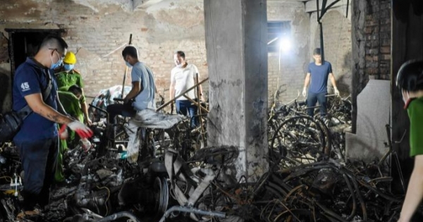Công bố nguyên nhân vụ cháy chung cư mini khiến 56 người tử vong ở quận Thanh Xuân