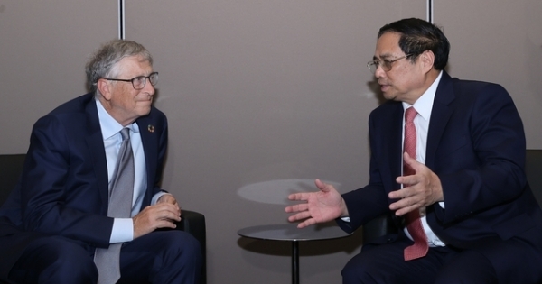 Thủ tướng mời tỷ phú Bill Gates tham gia tư vấn chiến lược