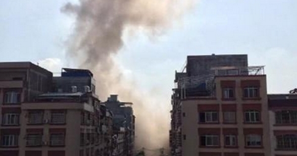 Hơn 10 địa điểm tại Trung Quốc bị đánh bom, nhiều tòa nhà sập