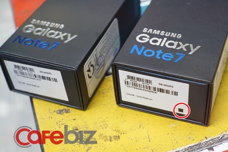 Việt Nam đ&atilde; nhận được Galaxy Note7 đổi trả