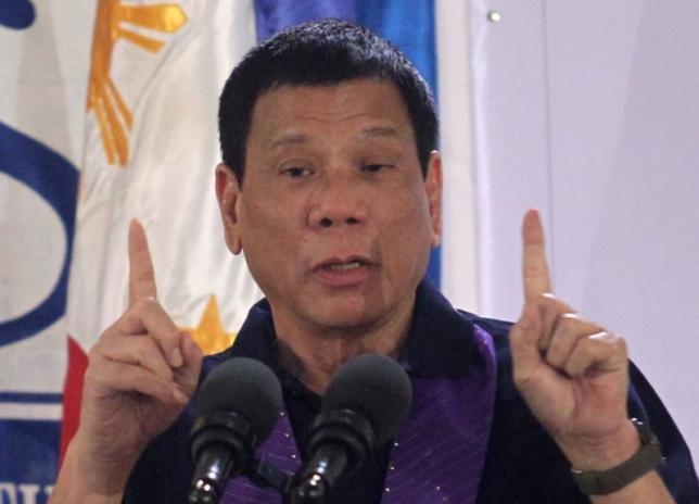 Tổng thống Philippines Duterte. (Ảnh: Reuters)