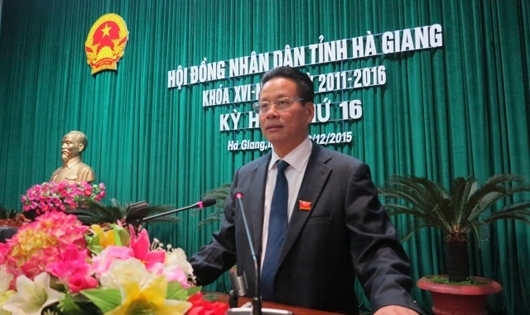 Chân dung ông Nguyễn Văn Sơn, Chủ tịch UBND tỉnh Hà Giang