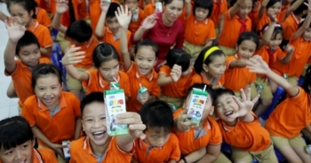 Vinamilk tiên phong trong sữa học đường vì một Việt Nam vươn cao