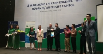 Dự án EcoLife Capitol nhận chứng chỉ xanh EDGE