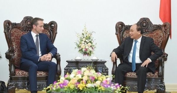 Thủ tướng Nguyễn Xuân Phúc tiếp bộ trưởng ngoại giao Đan Mạch