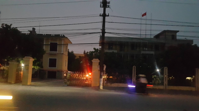Trụ sở UBND huyện Kim Sơn, Ninh B&igrave;nh bị kẻ gian đột nhập.