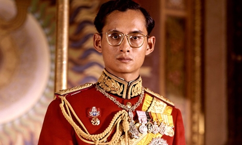 Quốc vương&nbsp;Bhumibol Adulyadej năm 1950. (Ảnh:&nbsp;CNN)