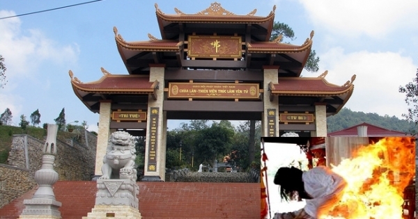 Quảng Ninh: Một người đàn ông tự thiêu tại Thiền viện Trúc lâm Yên Tử