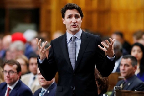 Mức lương của Thủ tướng Canada Justin Trudeau l&agrave; 333.000 USD. Ảnh:&nbsp;Reuters